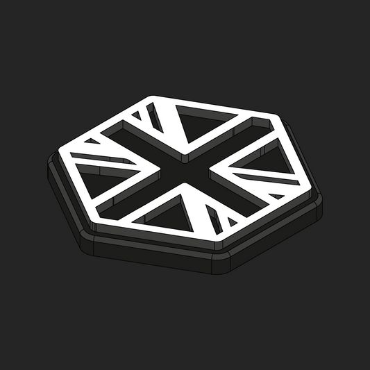 Union Jack Hexapatch Velcro Patches