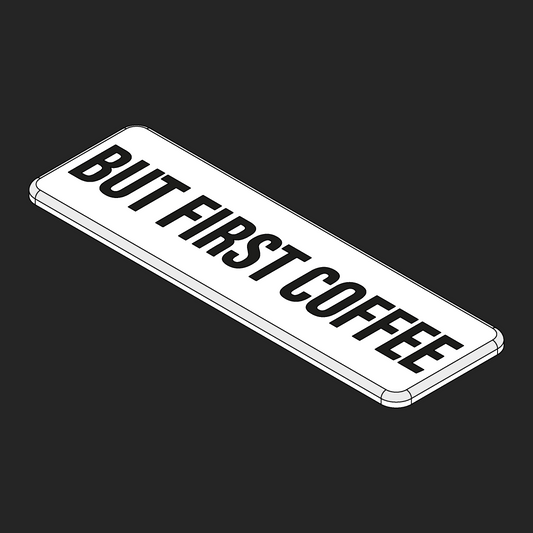 But First Coffee Velcro Patches