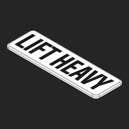 Lift Heavy Velcro Patches