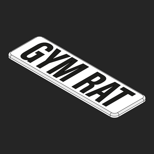 Gym Rat Velcro Patches