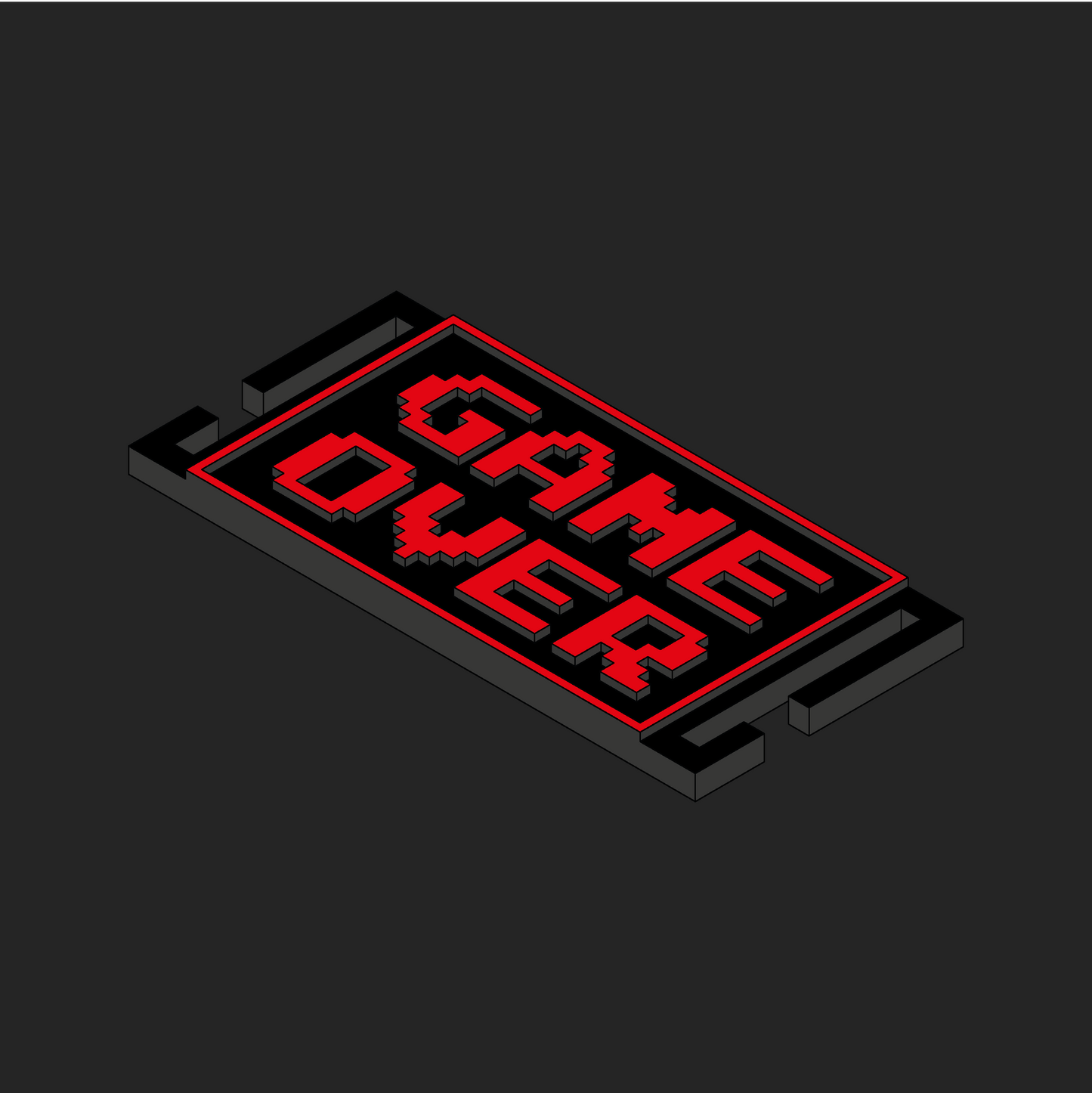 Game Over Molle Patch