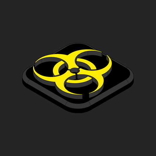 Infection Response Velcro Patches - 1x1