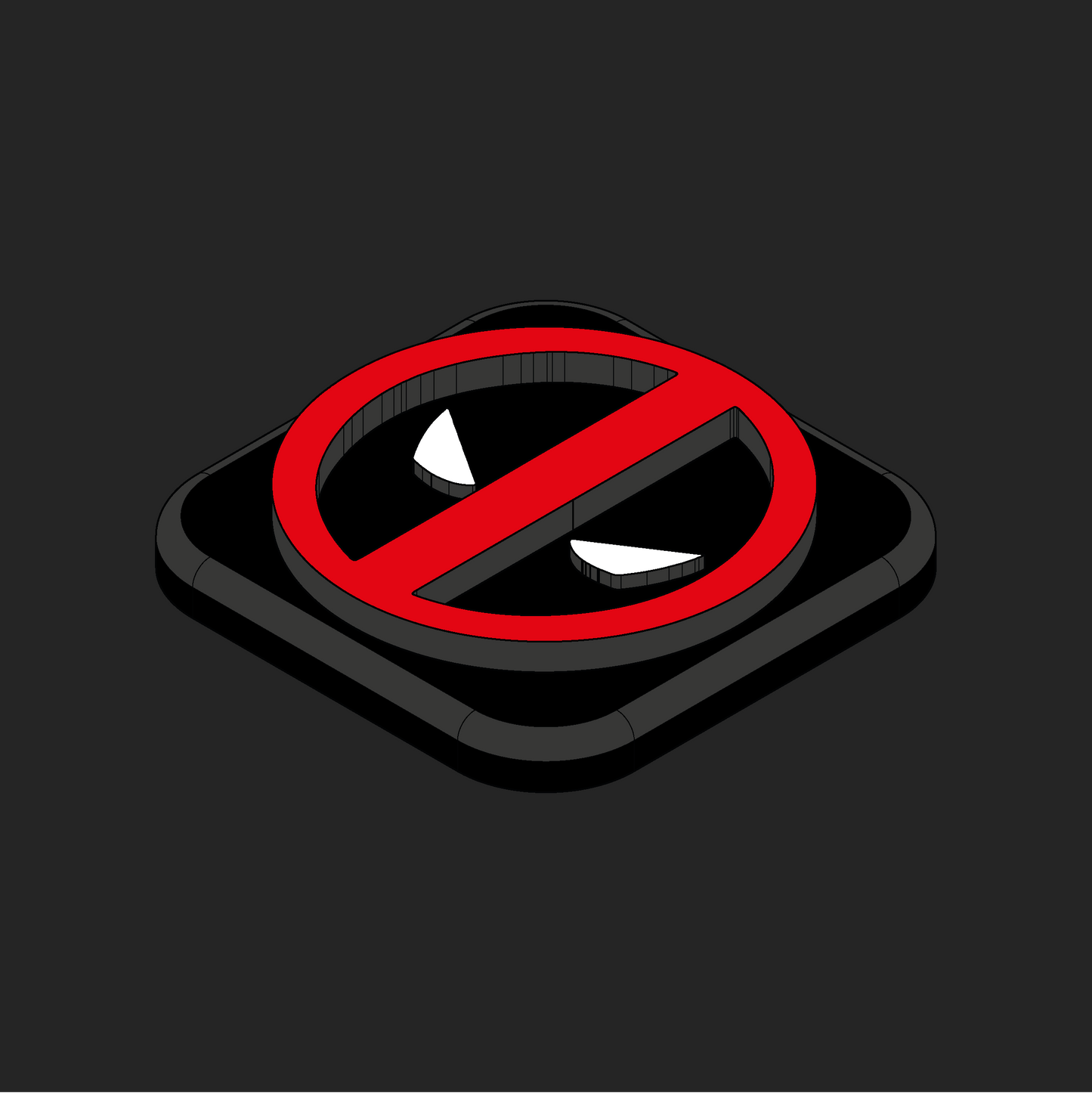 Deadpool Velcro Patches - 1x1