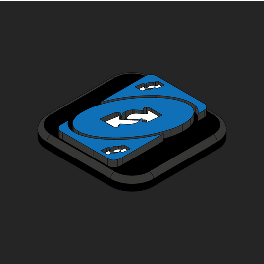 Uno Reverse Velcro Patches - 1x1