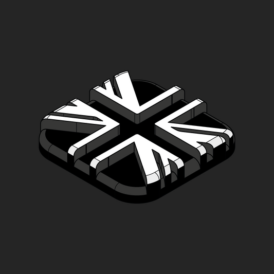 Union Jack Velcro Patches - 1x1