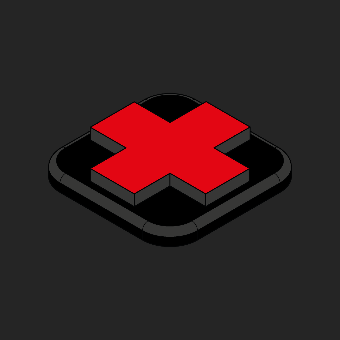 First Aid Velcro Patches 1x1