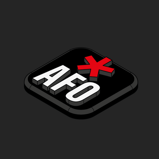 AFO & Star Velcro Patches - 1x1
