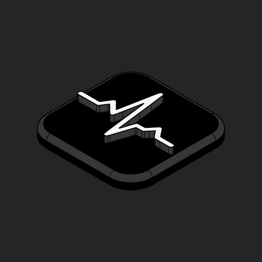 Heartbeat Velcro Patches - 1x1