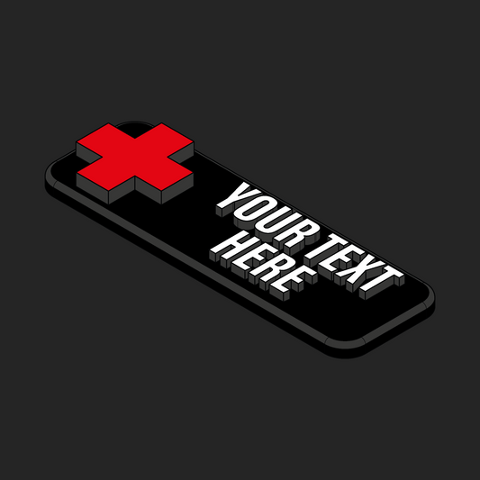 Custom Medic Velcro Patches - 1x3