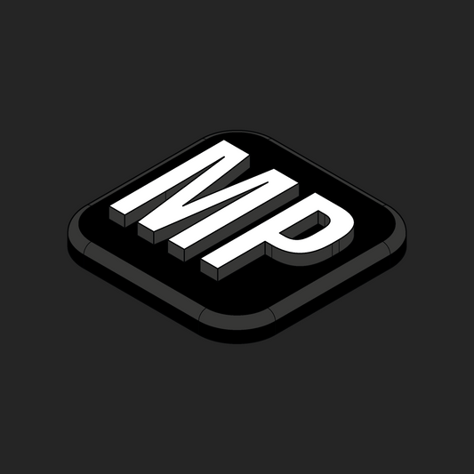 MP - Military Police Velcro Patches - 1x1