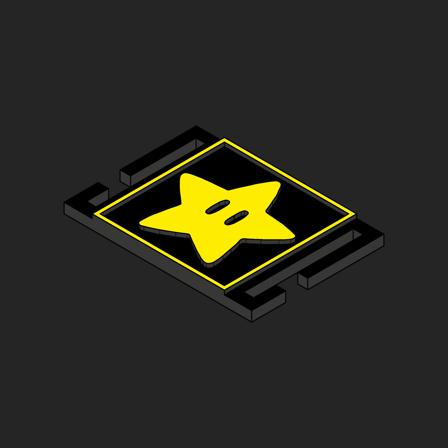 Mario Star Molle Patches