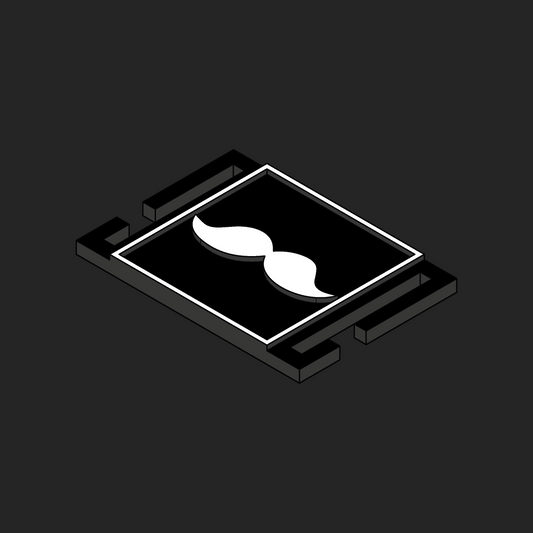 Moustache Molle Patches