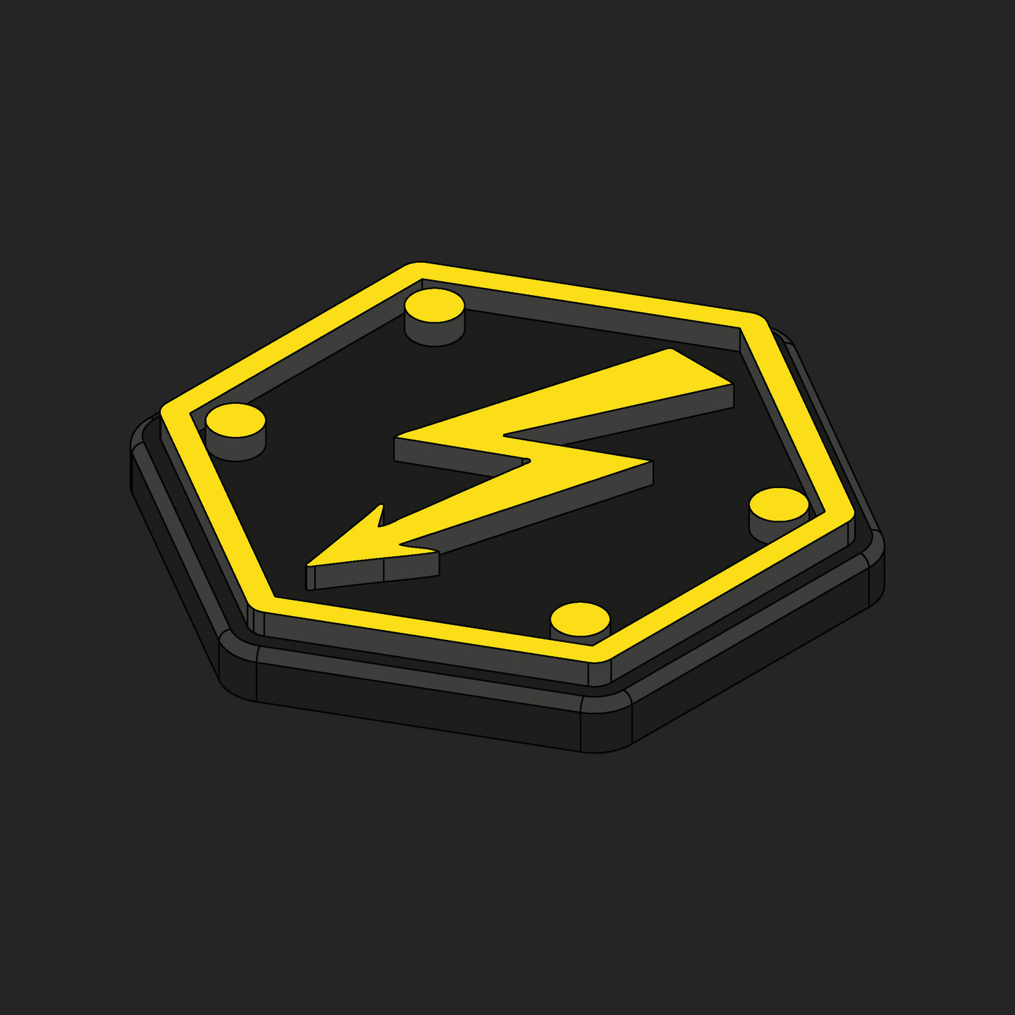 Power Hexapatch Velcro Patches