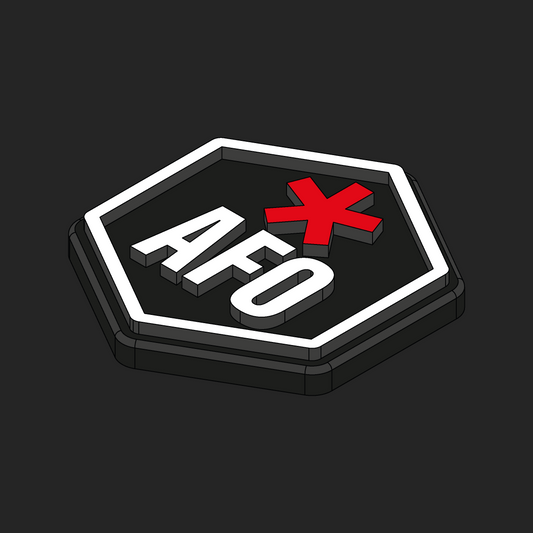 AFO & Star Hexapatch Velcro Patches