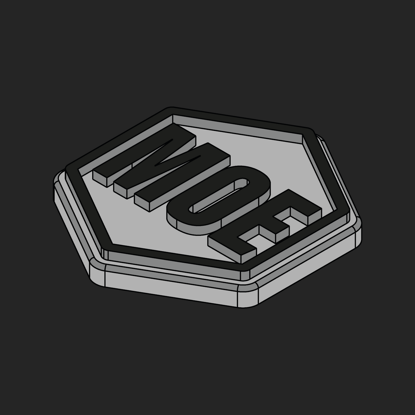 MOE - Method of Entry Hexagon Velcro Patches