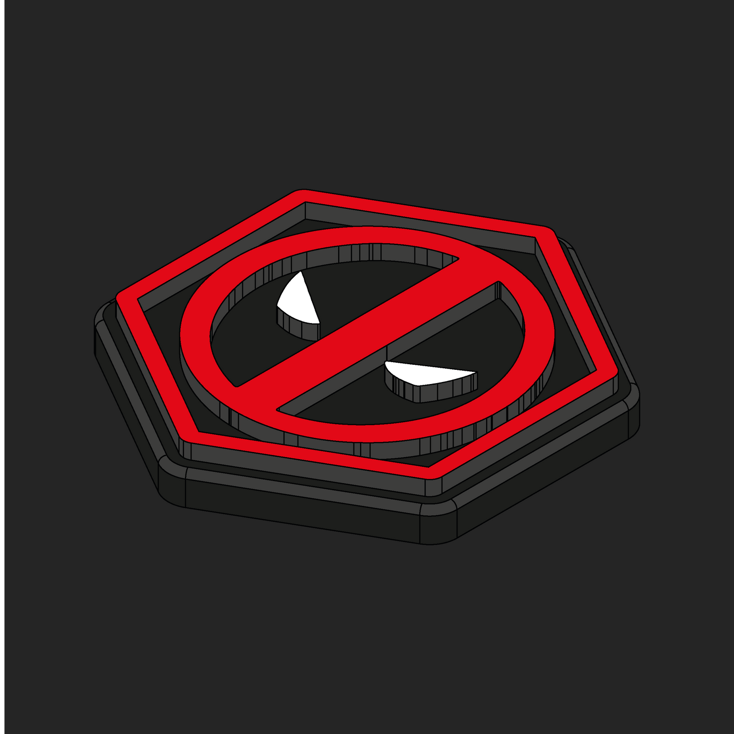 Deadpool Hexapatch Velcro Patches