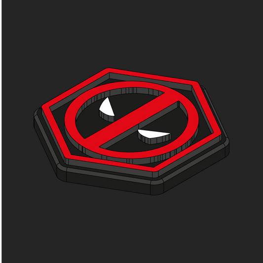 Deadpool Hexapatch Velcro Patches