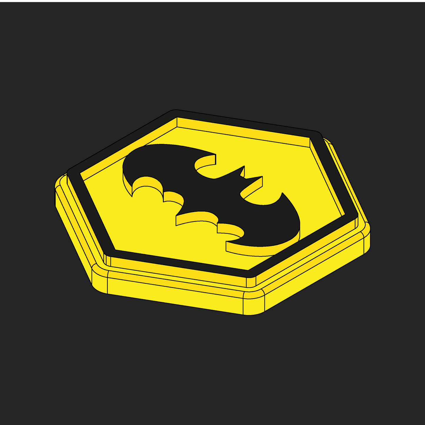 Batman Hexapatch Velcro Patches