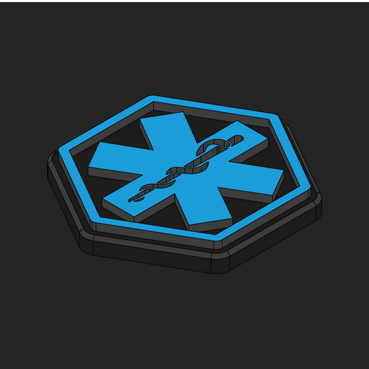 Paramedic Hexapatch Velcro Patches