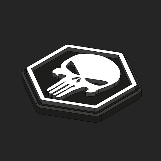Punisher Hexapatch Velcro Patches