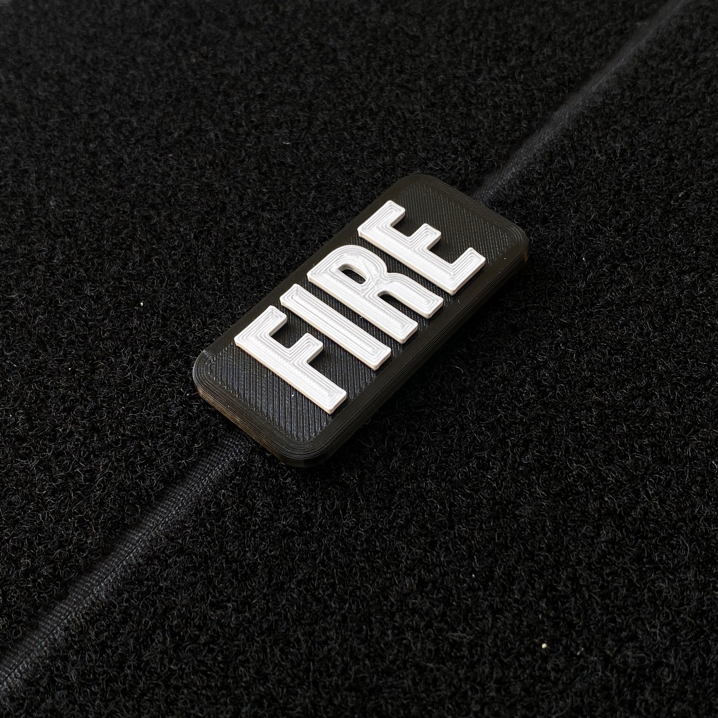 Fire Velcro Patches - 1x2