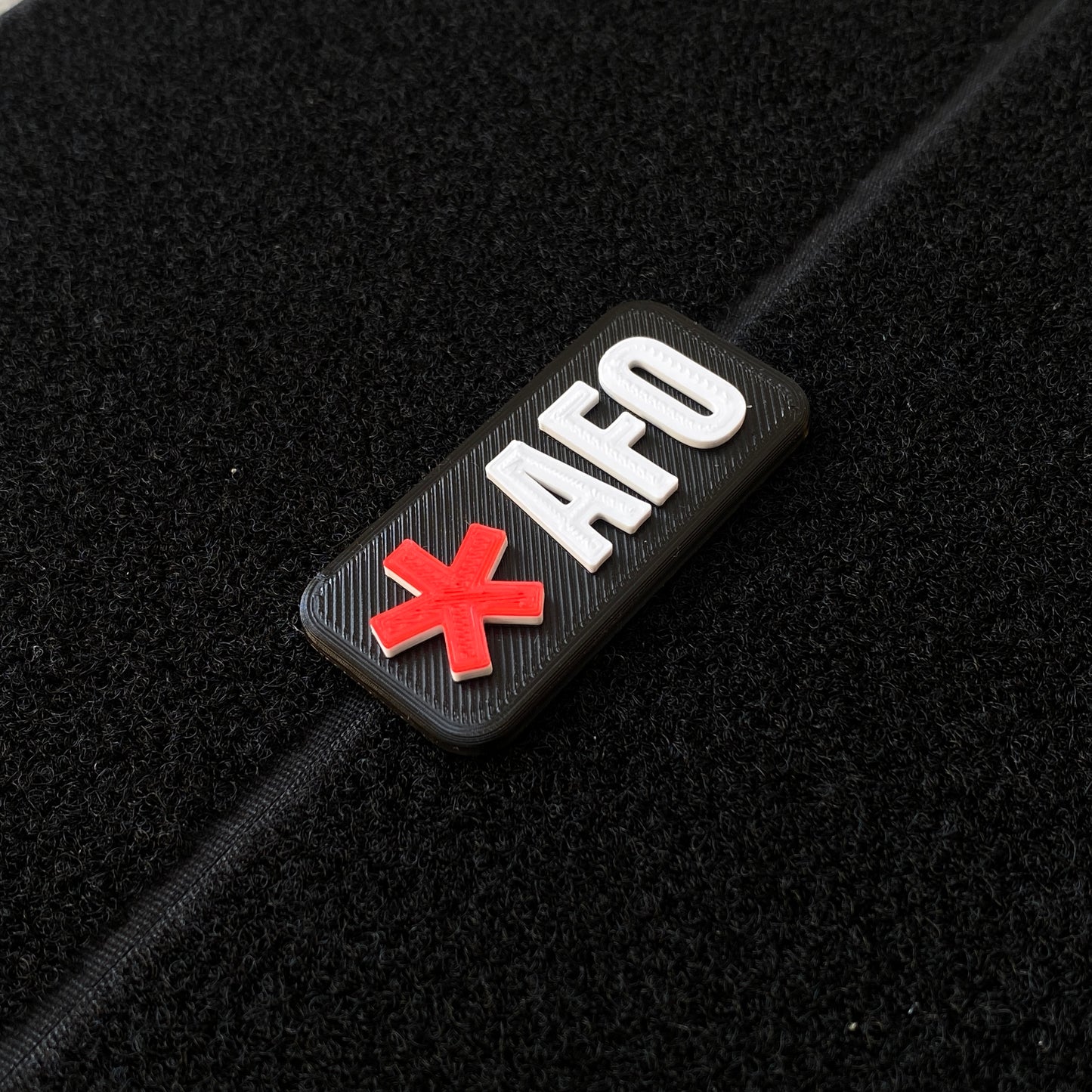 AFO & Star Velcro Patches - 1x2