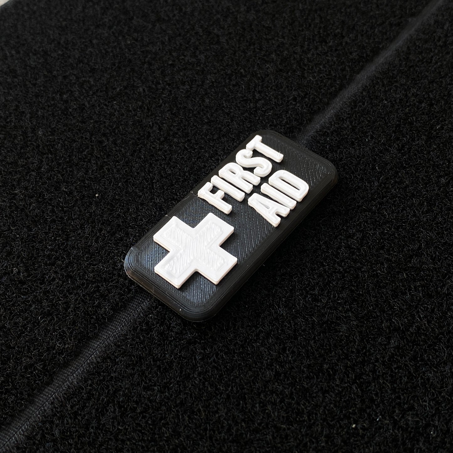 First Aid & Cross Velcro Patches - 1x2
