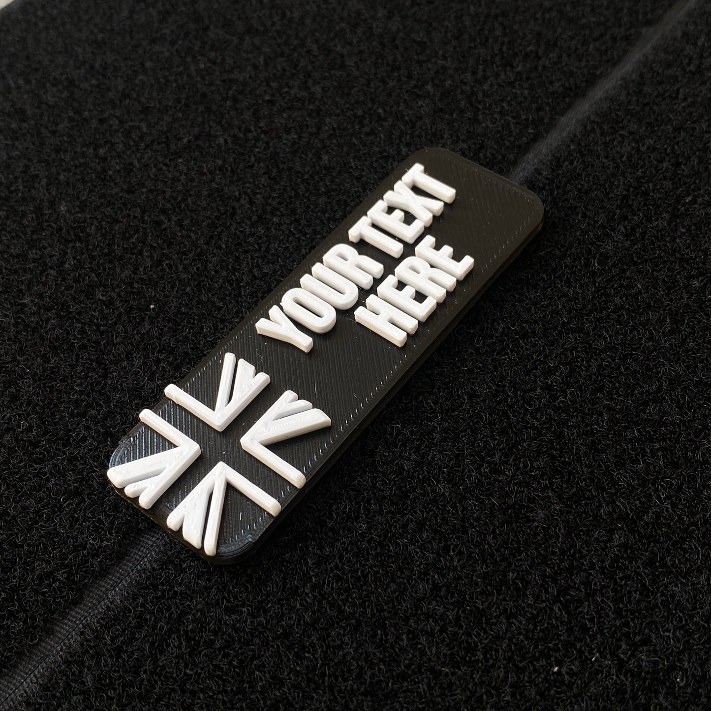 Custom Union Jack Velcro Patches - 1x3