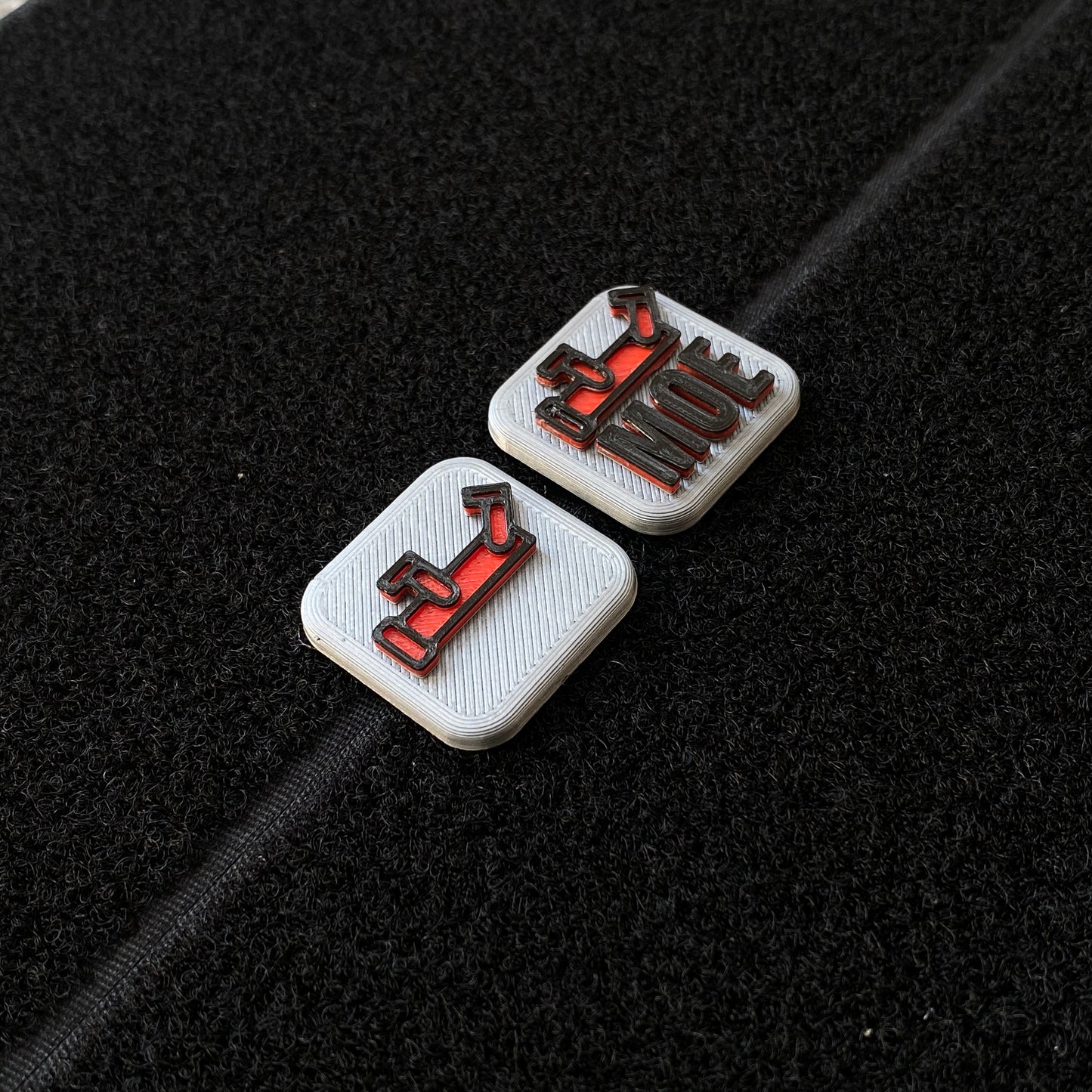 MOE - Big Red Key Velcro Patches - 1x1