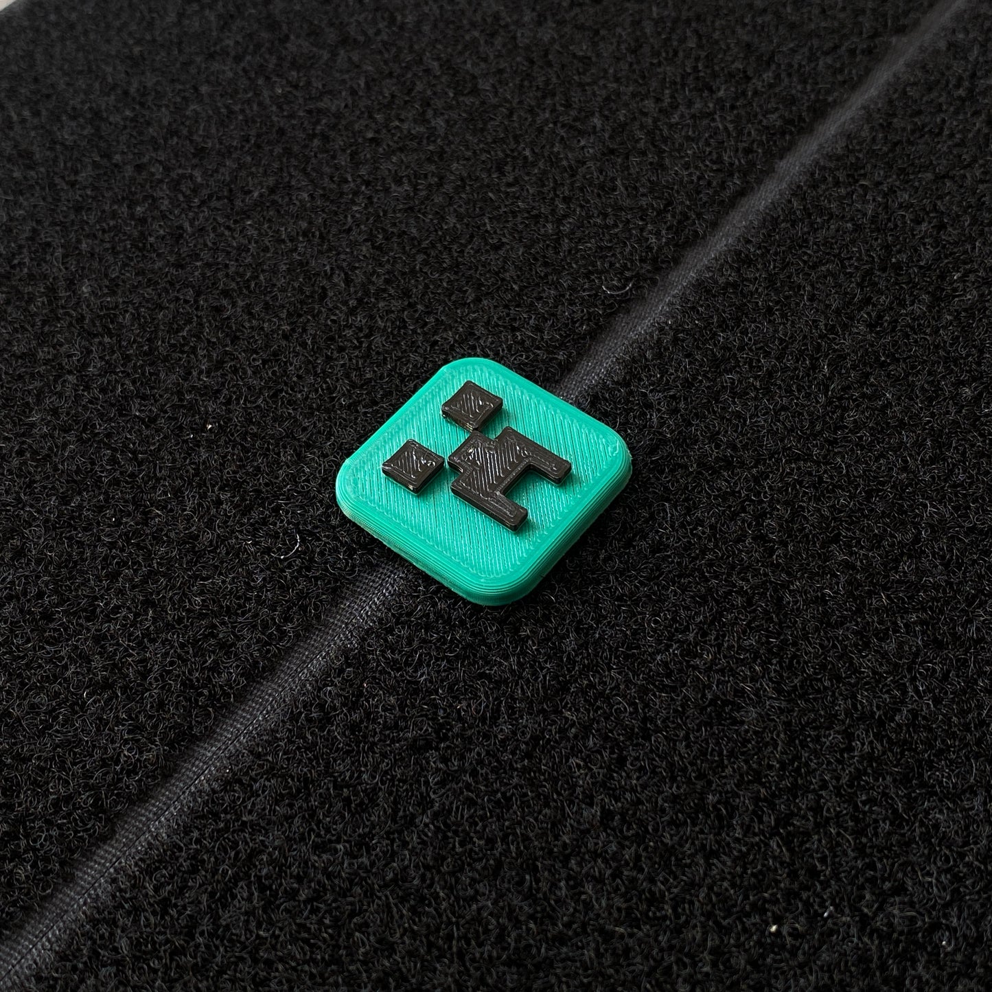 Minecraft Creeper Velcro Patch - 1x1