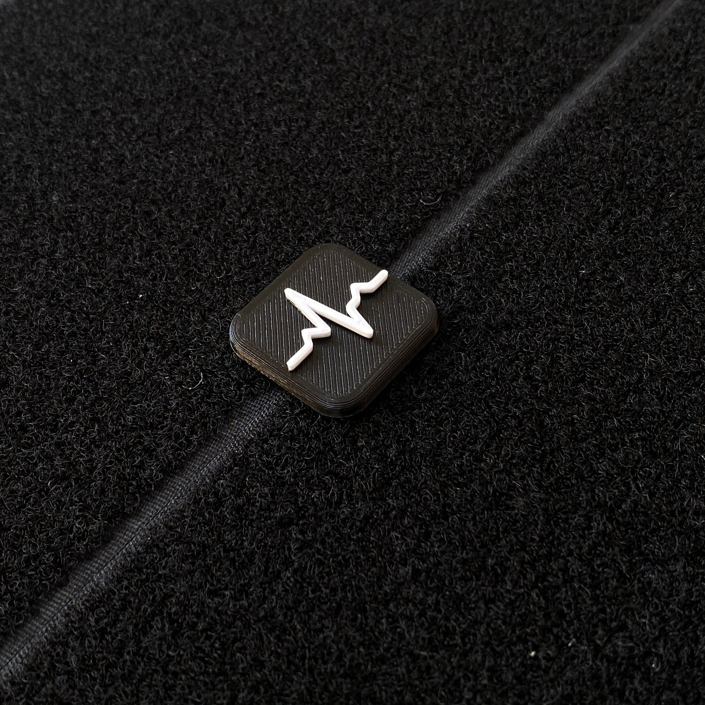 Heartbeat Velcro Patches - 1x1