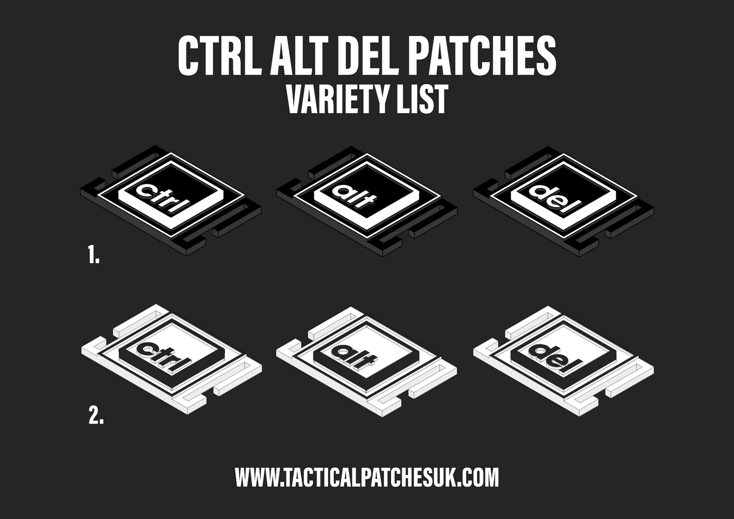 Ctl Alt Del Molle Patch Sets