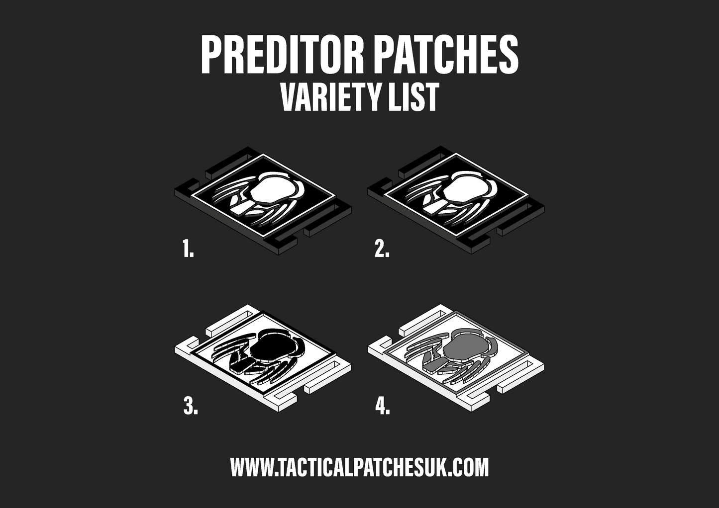 Predator Molle Patches