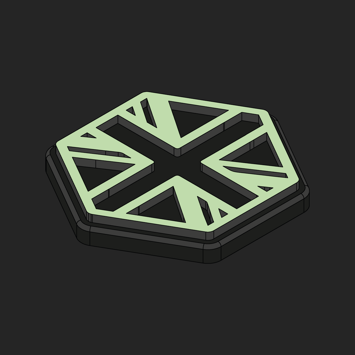 Union Jack Glow Velcro Patches - Hexapatch