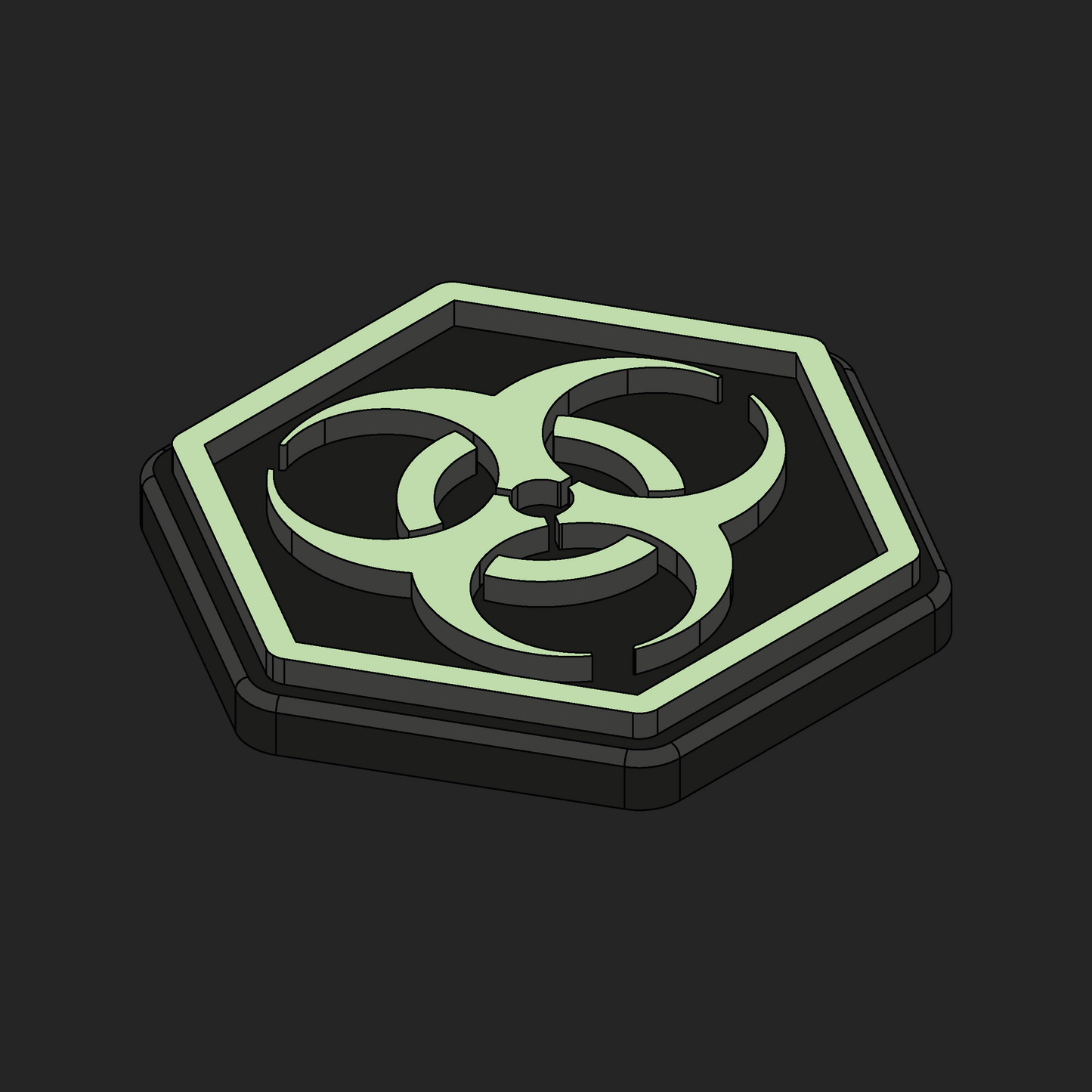 Infection Response Glow Velcro Patches - Hexapatch