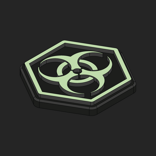 Infection Response Glow Velcro Patches - Hexapatch