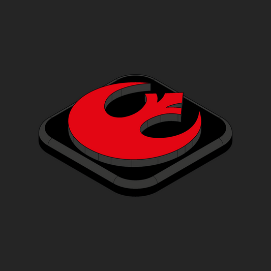 Rebel Velcro Patches - 1x1