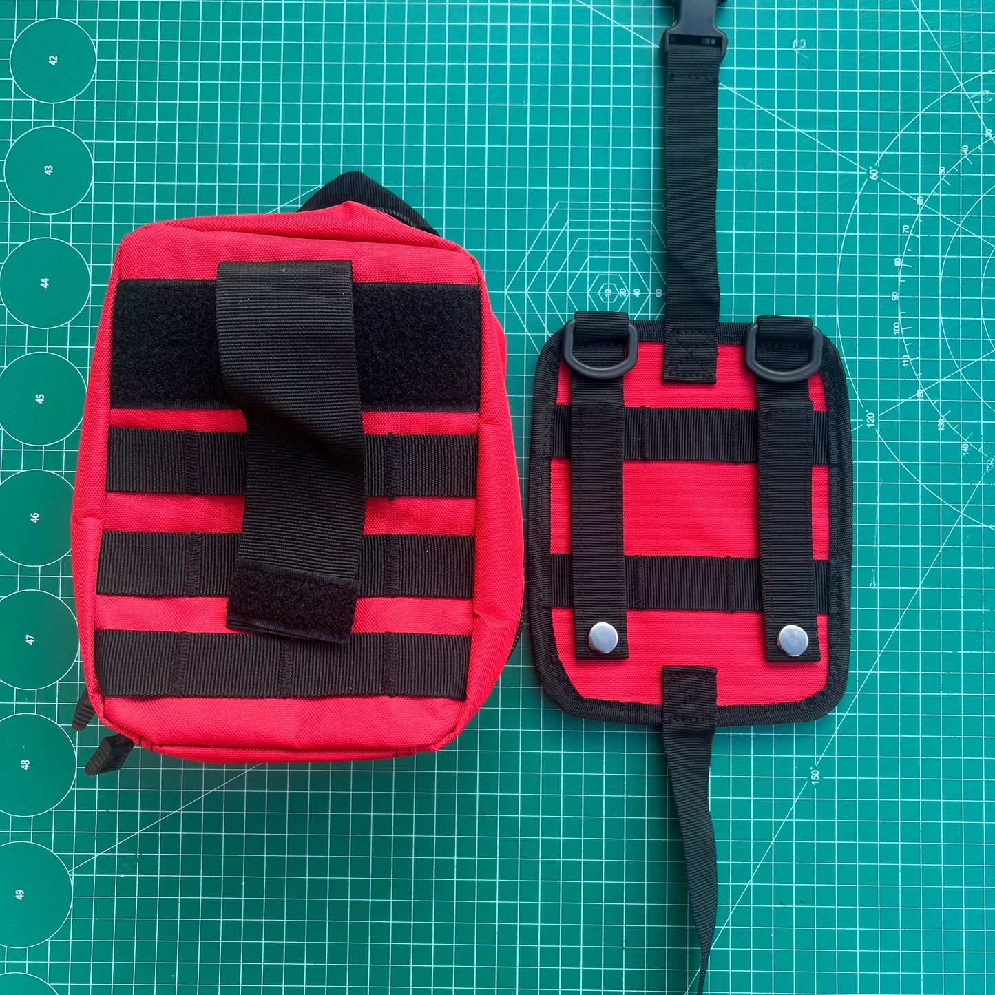 Quick-Release Tactical First Aid Pouch