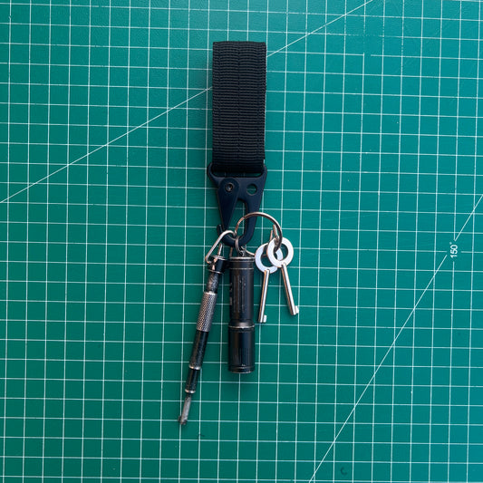 Molle Clip Nylon Keychain