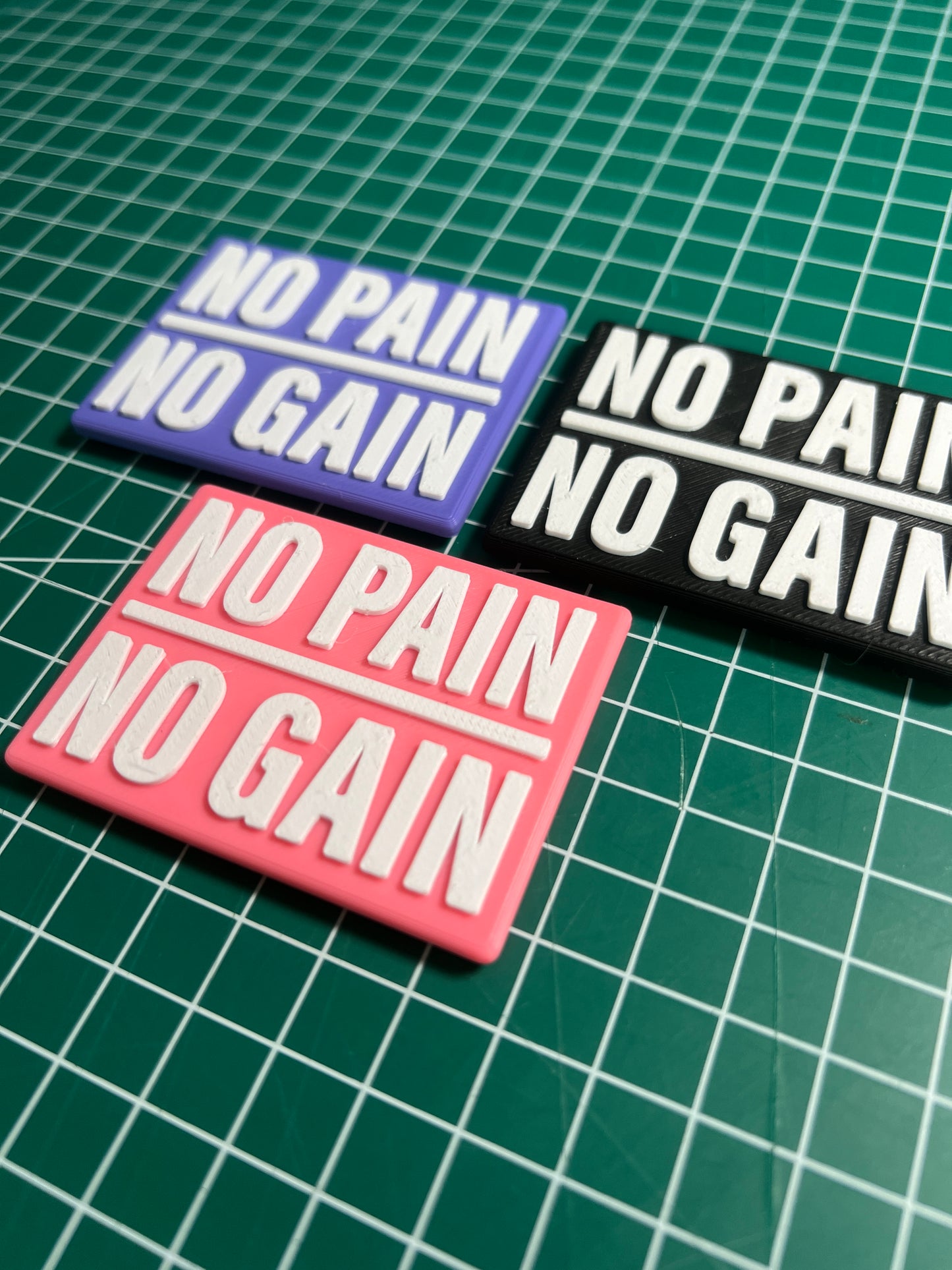 NO PAIN NO GAIN - Velcro Patch