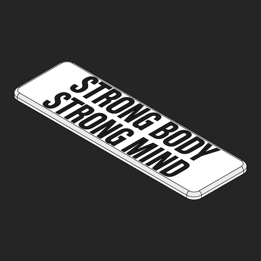 Strong Body Strong Mind Velcro Patches