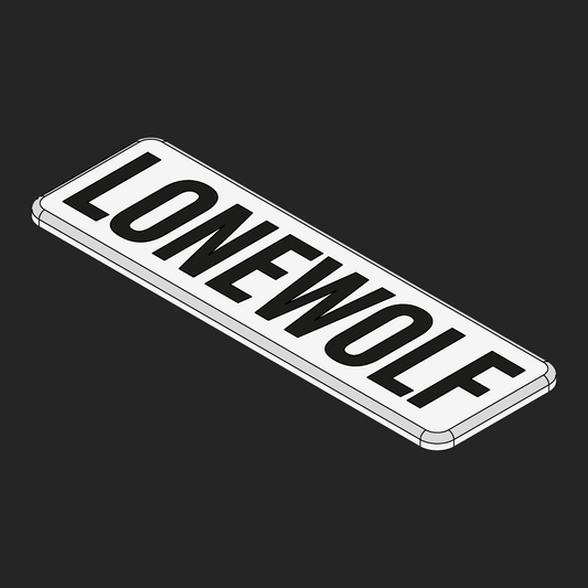 Lonewolf Velcro Patches