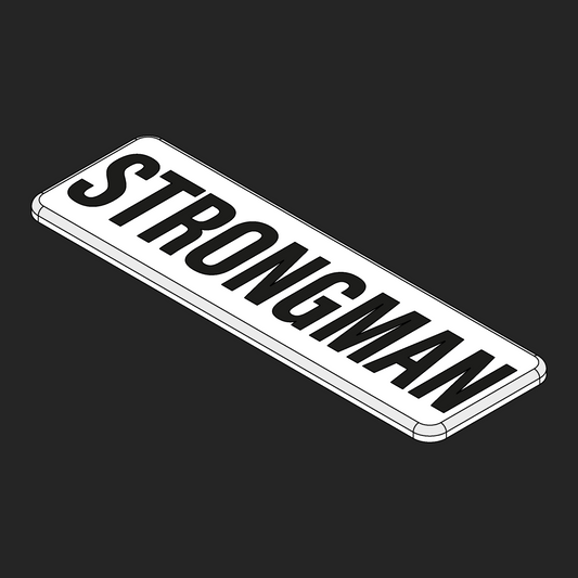 Strongman Velcro Patches