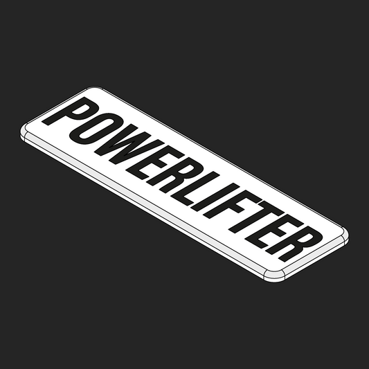 Powerlifter Velcro Patches