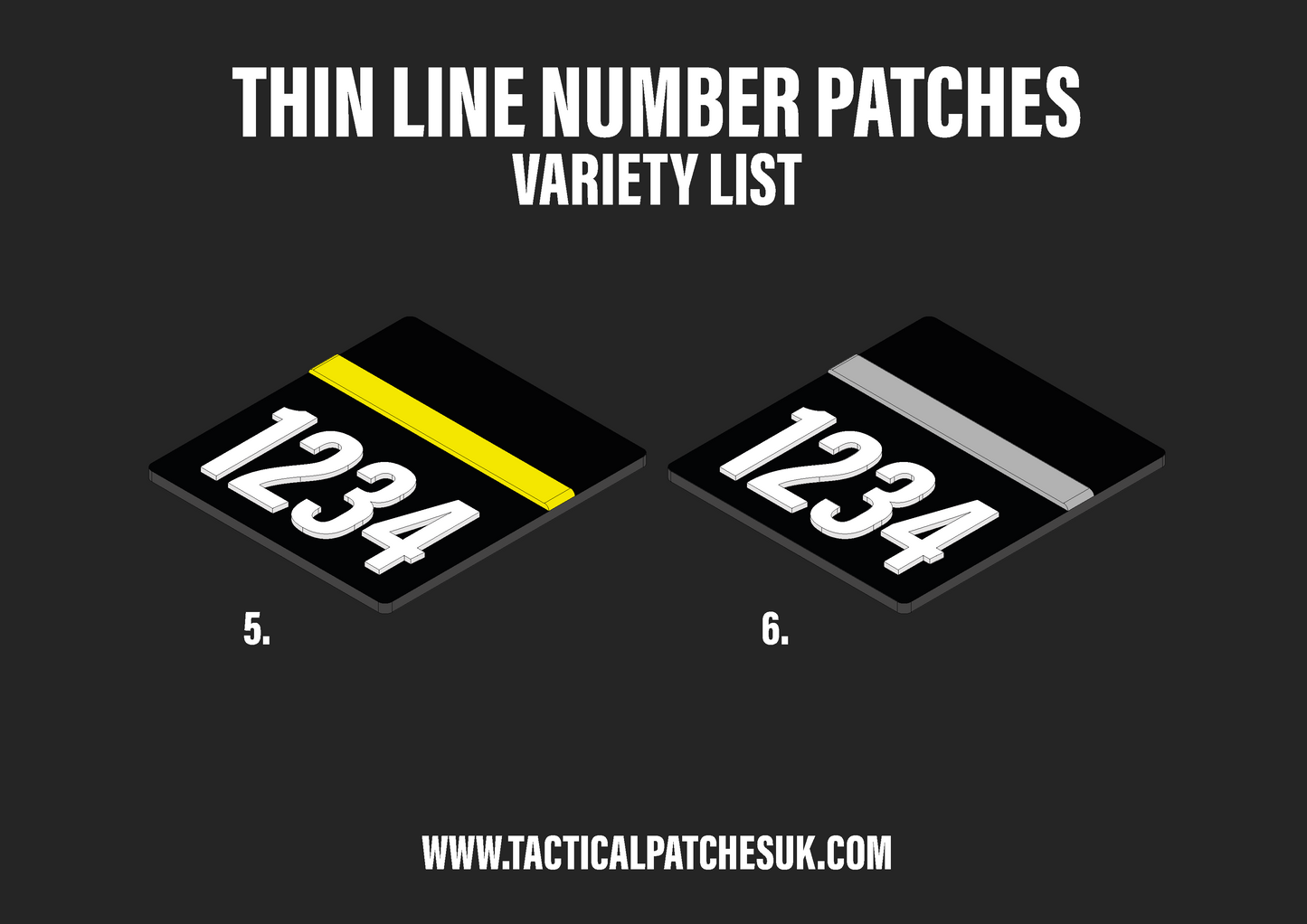 Thin Line Emergency Services Velcro Patch