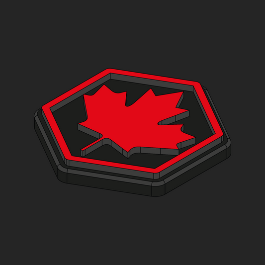 Canada Hexapatch Velcro Patches