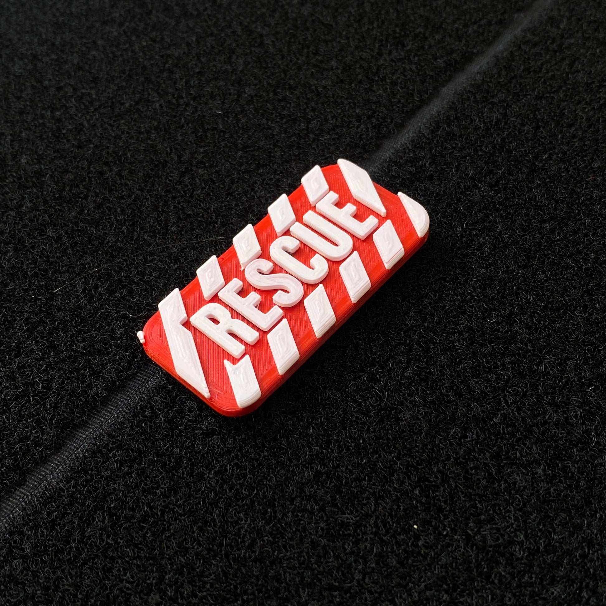 Rescue Velcro Patches - Emergency Services - TacticalPatchesUK - 1x2 ...
