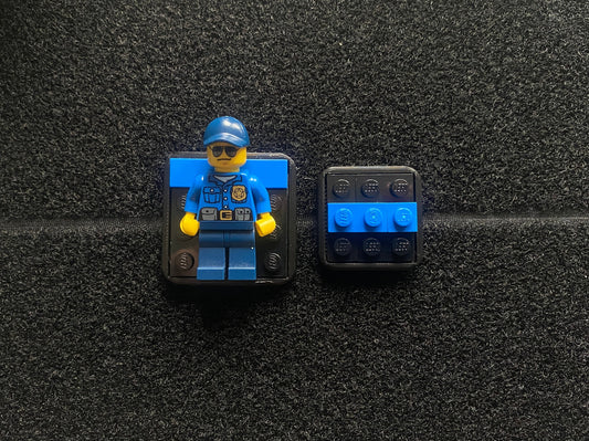 Police Lego Patch Set