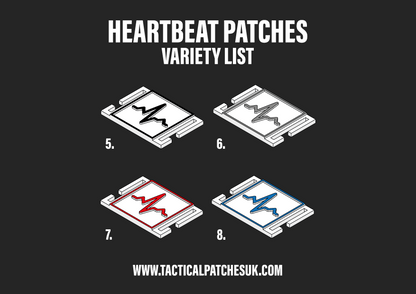 Heartbeat Molle Patches