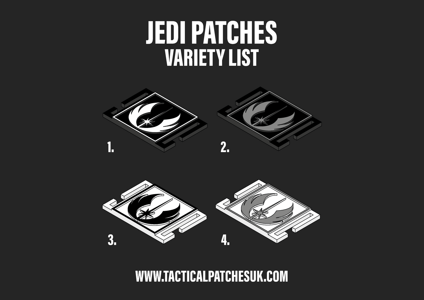 Jedi Molle Patches